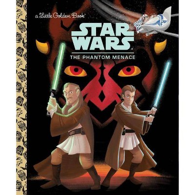 Star Wars: The Phantom Menace - (Little Golden Book) by  Courtney Carbone (Hardcover)