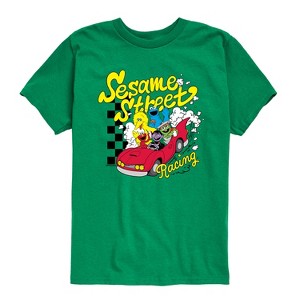 Boys' - Sesame Street - SS Racing Short Sleeve Graphic T-Shirt - 1 of 4