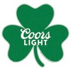 Men's Coors Brewing Company Shamrock Logo  Pull Over Hoodie - White - X Large - 2 of 4