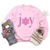 Simply Sage Market Women's Graphic Sweatshirt Joy Snowflake - 3 of 4