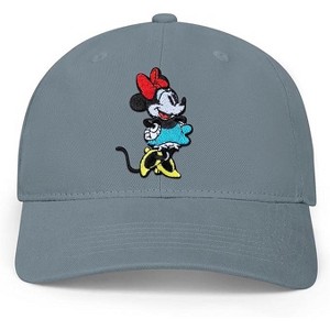 Disney Adult Baseball Cap, Minnie Mouse Adjustable Mom Hat - 1 of 3