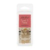 John Bead Sweet & Petite Charms 8.5x10.8mm Gold Plated Clover, 6pcs - 3 of 4