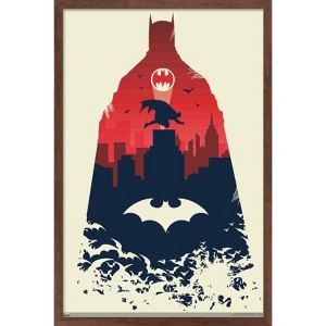 Trends International DC Comics Batman - Cape Framed Wall Poster Prints - 1 of 4