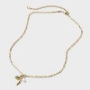 14K Gold Dipped Amazonite Pearl Fish Charm Necklace - A New Day™ Gold - 3 of 4