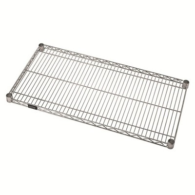 Quantum Storage Systems Wire Shelf, 30"W X 14"D, 600 - 800 Lb. Capacity, 304 Stainless Steel, Nsf