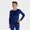 Kids' Long Sleeve Snuggly Soft Pajama Set - Cat & Jack™ - 3 of 4