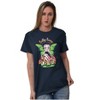 Betty Boop Mushroom Fairy Wings Womens Graphic T Shirt Tees Brisco Brands - 3 of 4