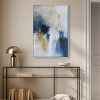 Art Remedy Morning Dew Blue Abstract Wall Art Framed - 2 of 4