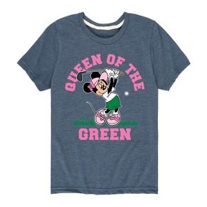 Boys' - Disney - Queen Of The Green Golf Short Sleeve Graphic T-Shirt - 1 of 4
