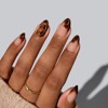 BTArtbox Press-On Nails - Amber Hoops - S Almond - 32ct - 2 of 4