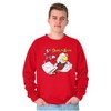 Christmas Dennis Santa Beard Thief Sweatshirt for Men or Women Brisco Brands - 4 of 4