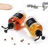 Set of 2 Simple Glass Syrup Bottle with Pump and Labels, 16.9 oz Syrup Pump Dispenser for Coffee Bar - 2 of 4