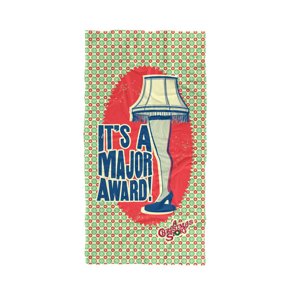 A Christmas Story A Major Award 30" x 60" Beach Towel