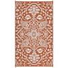 Outdoor Rug Reversible Plastic Straw Rug Outside Outdoor Waterproof Area Rug for Patio Deck Balcony Backyard Picnic Beach - 3 of 4