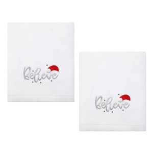 Avanti Believe 2-Pack Hand Towel Set - 1 of 3