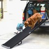 FURNIinspire Pet Crates and Houses, PetSafe Folding Pet Ramp, Portable Lightweight Dog Ramp for Cars, Black, 62.99"*14.72"*3.27" - 2 of 4
