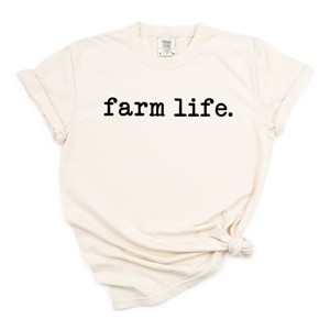 Simply Sage Market Farm Life Garment Dyed Tee - 1 of 4