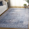 Arizona ARZ242 Machine Made Loomed Area Rug - Blue/Light Blue - 6'-0" x 9'-0" - Safavieh - 2 of 4