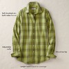 Lands' End Women's Flannel Shirt - 4 of 4