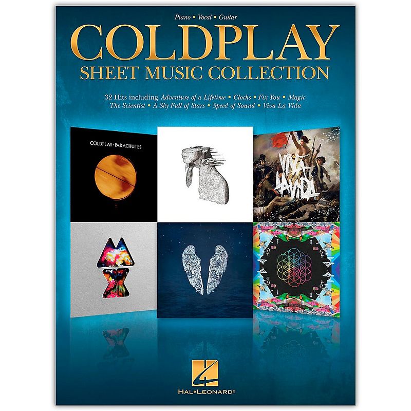 Hal Leonard Coldplay Sheet Music Collection Piano/Vocal/Guitar Songbook, 1 of 2