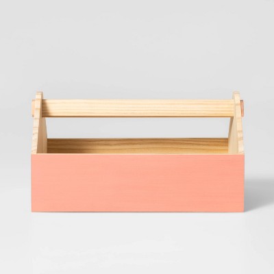 Image of Wood House Caddy Rose Pink - Pillowfort™