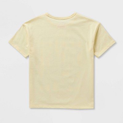 Cat & Jack Girls' 2pk Adaptive Short Sleeve Oversized 'Dog & Pastries' Graphic T-Shirt - Cat & Jack™ Purple/Yellow M — фото 2