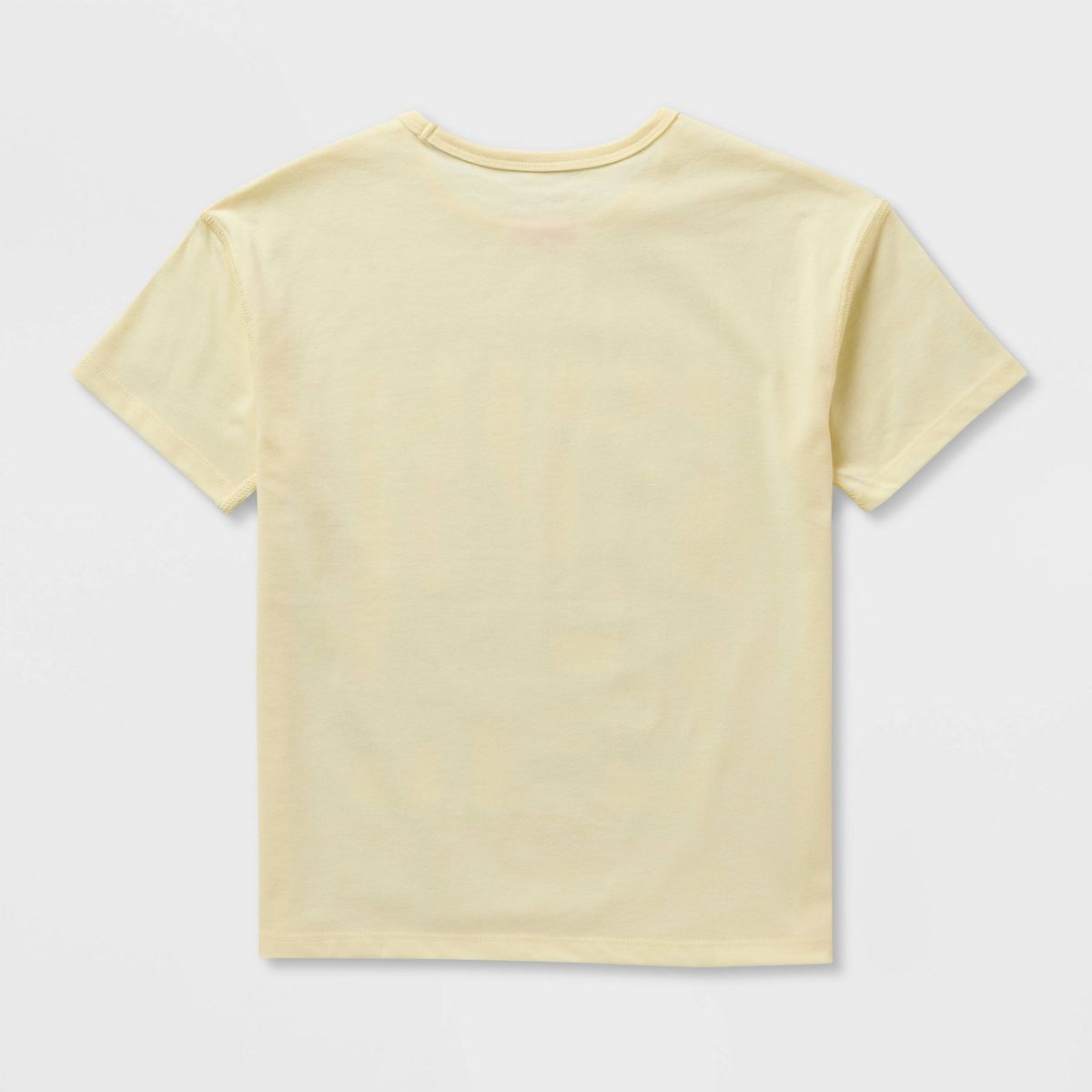 Girls' 2pk Adaptive Short Sleeve Oversized 'Dog & Pastries' Graphic T-Shirt - Cat & Jack™ Purple/Yellow - thumbnail 2