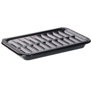 Range Kleen Porcelain Broiler Pan and Grill 8.625 in. W X 13 in. L - 1 of 1