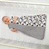 Lambs & Ivy Snoopy & Woodstock Breathable Cotton Jersey Baby Wearable Blanket - 2 of 4