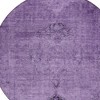 Purple Eggplant And Lavender Oriental Washable Indoor Outdoor Area Rug - 4 of 4