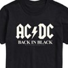 Men's - AC/DC - Glow In The Dark Short Sleeve Graphic T-Shirt - 2 of 4