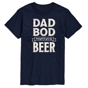 Men's - Instant Message - Dad Bod By Beer Short Sleeve Graphic T-Shirt - 1 of 4