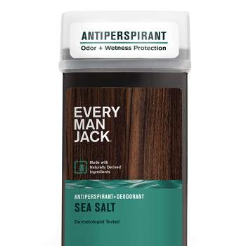 Every Man Jack Sea Salt Men's Antiperspirant Deodorant - 2.6oz