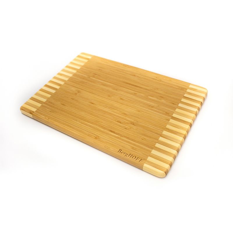 BergHOFF Bamboo Rectangle Cutting Board, Two-tone Stripe, 13"x9"x0.6", 2 of 4