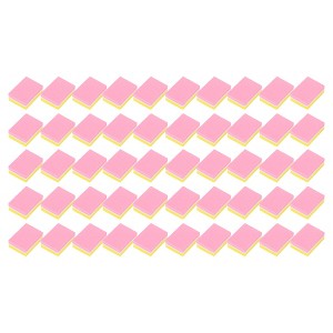 Unique Bargains Soft Two-color Mini Block Nail Buffers 50 Pcs - 1 of 4