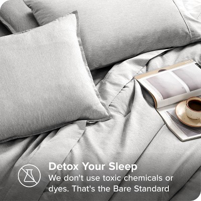 Heather Pewter Queen Down Alternative Microfiber Bed in a Bag Set