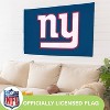 NFL New York Giants 3 x 5 Outdoor Durable House Flag with Grommets | Sport Team Flag & Banner | Indoor Wall Decor Flag - 4 of 4
