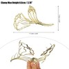 Unique Bargains Women's Metal Hair Claws Titanium Tone 4.45"x2.83"x1.14" 1Pc - 4 of 4
