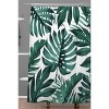 Deny Designs Gale Switzer Jungle Collective Shower Curtain Green : Microfiber, Machine Washable, Non-Slip Backing - 2 of 4