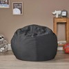 NicBex Skin-Friendly Polyester Bean Bag Chair with High-Density Memory Foam Filling,Round Lazy Chairs,Comfy Beanbag Seating for Adults&Kids - 2 of 4