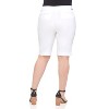 Rekucci Curvy Woman Ease into Comfort Pull-On Modern City Shorts with Tummy Control and Real Pockets - 3 of 4