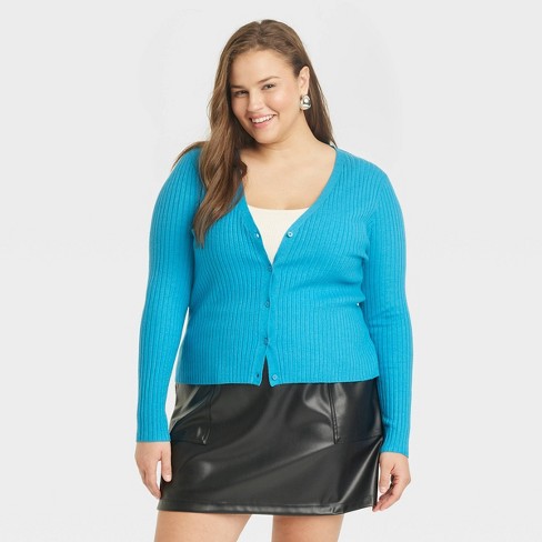 Blue cardigan target sale