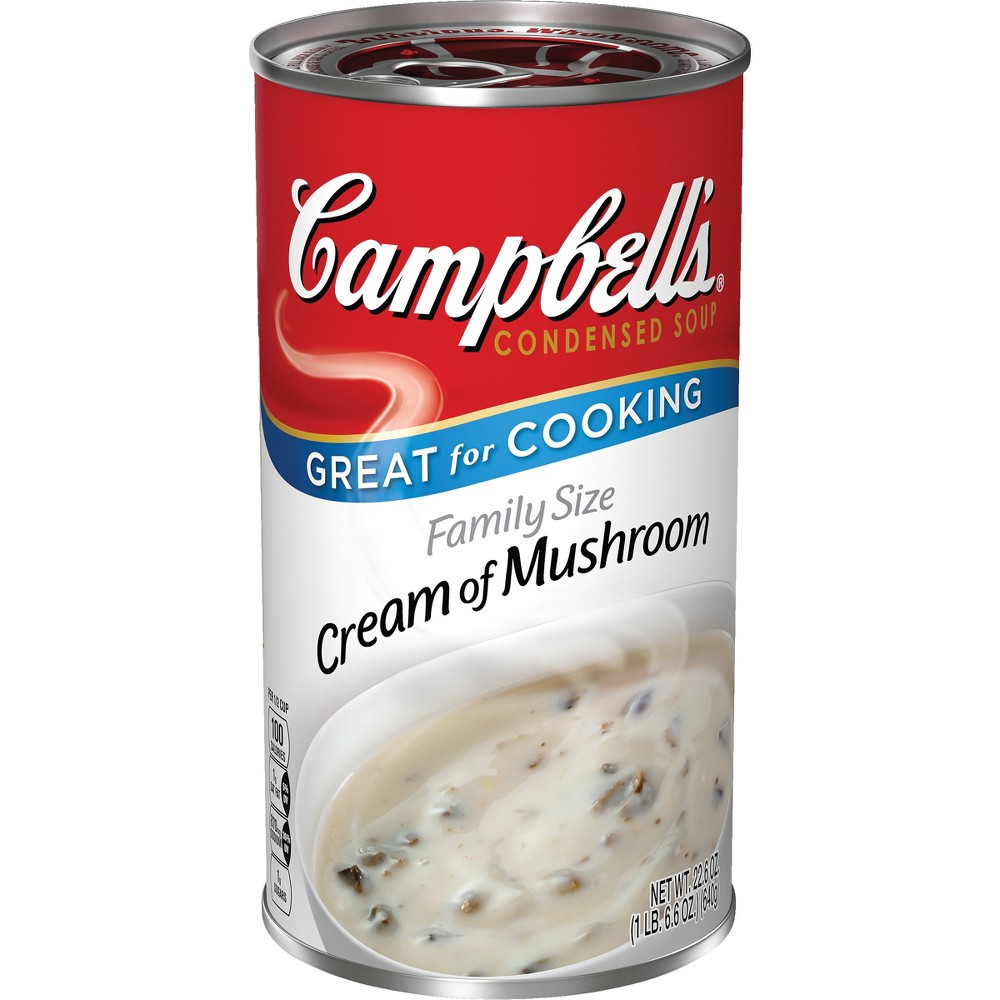 UPC 051000212429 product image for Campbell's Condensed Family Size Cream of Mushroom Soup 22.6 oz | upcitemdb.com