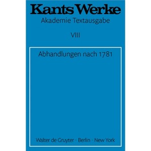 Abhandlungen nach 1781 - by  Immanuel Kant (Paperback) - 1 of 1