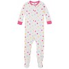 Gerber Baby & Toddler Girls Snug Fit Footed Cotton Pajamas, 2-Pack - 3 of 4