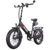 GOTRAX Adult F2V2 20" Step Through Electric Folding Bike - 2 of 4