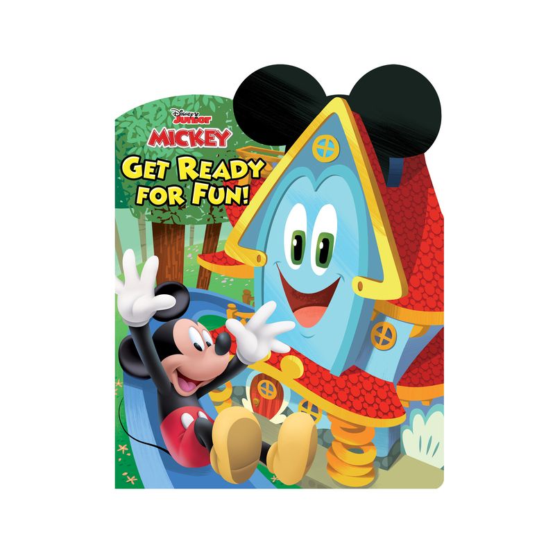 Mickey Mouse Funhouse: Get Ready for Fun! - by  Disney Books (Board Book), 1 of 2