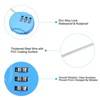 Unique Bargains Outdoor Waterproof 3-Digit Combination Lock with Wire Rope - 3 of 4