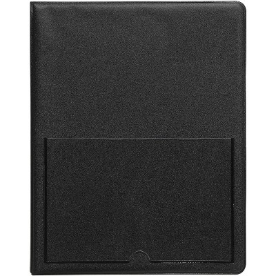 Black PVC Photo Album with Transparent Cover Pocket for 4x6 Photos