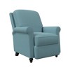 HL Home, Pushback Recliner in Sky Blue Linen - 2 of 4
